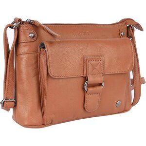 Small Leather Crossbody Bag Womens Purses Compact Elegant Casual Gift